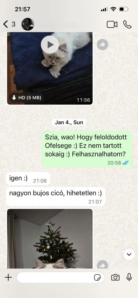 Comentarios escritos del dueño de Saba Serenity desde Austria – opinión y experiencia real del cliente